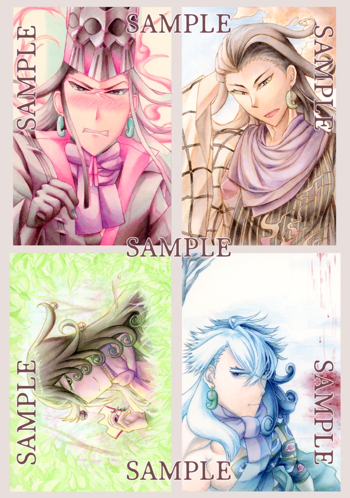 【5/3るーしこ新刊】襟巻道満