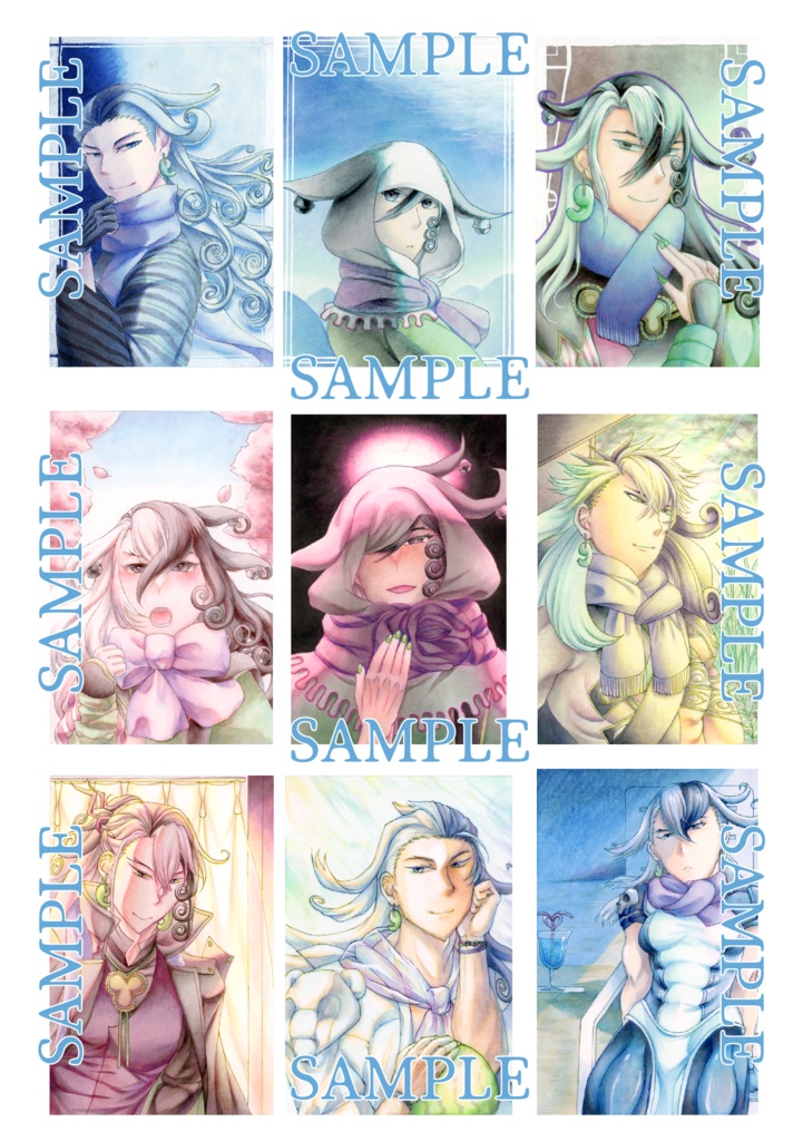 【5/3るーしこ新刊】襟巻道満