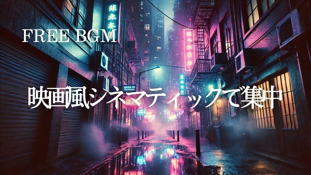 09【勉強・集中BGM】映画風シネマティックサウンドトラック – Free BGM