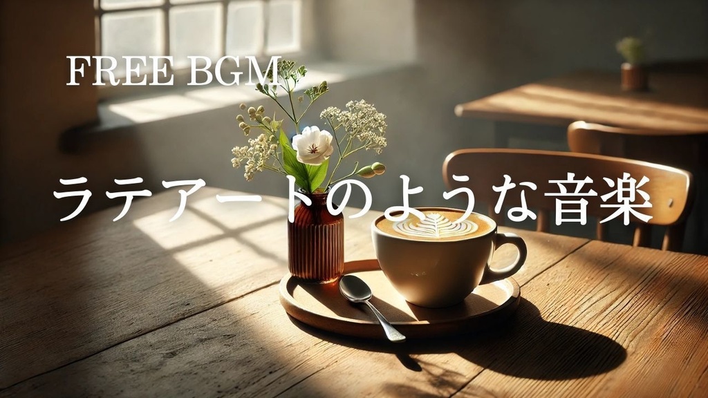 14 【カフェ・リラックスBGM】ラテアートのような優しいメロディ – Free BGM