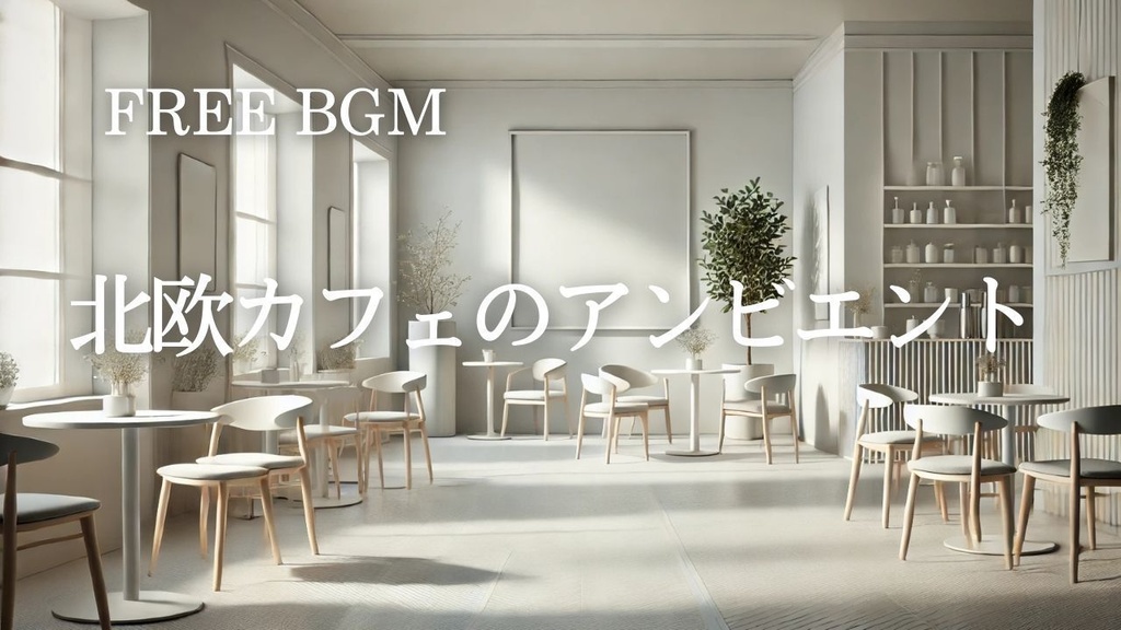 17【カフェ・リラックスBGM】北欧カフェのミニマル空間音 – Free BGM