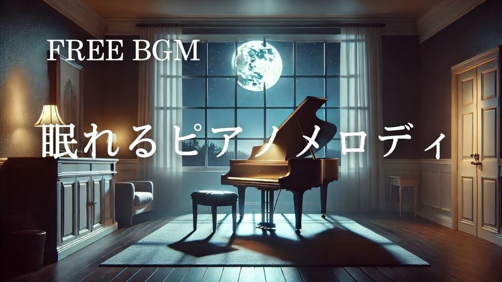 21【睡眠・瞑想BGM】眠りを誘うピアノメロディ – Free BGM