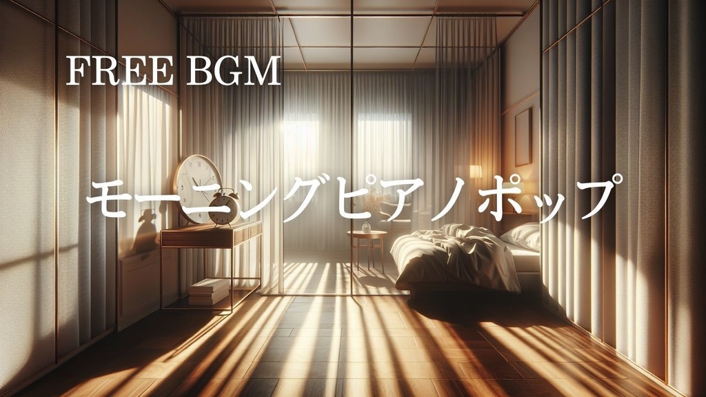 31【VlogBGM】モーニングルーティン向けブライトピアノポップ – Free BGM
