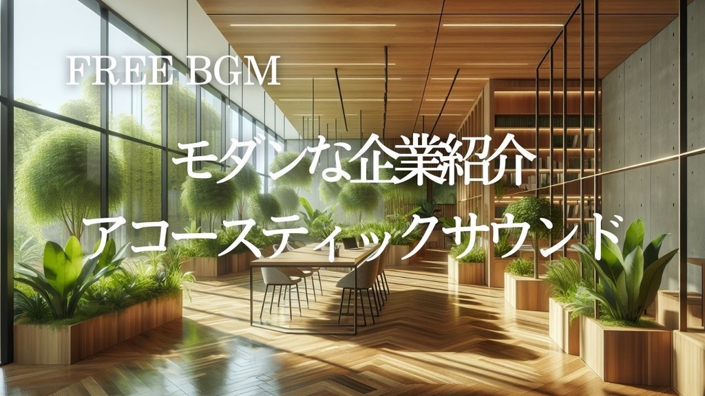 46【ビジネスBGM】アコースティック×モダンな企業紹介 – Free BGM