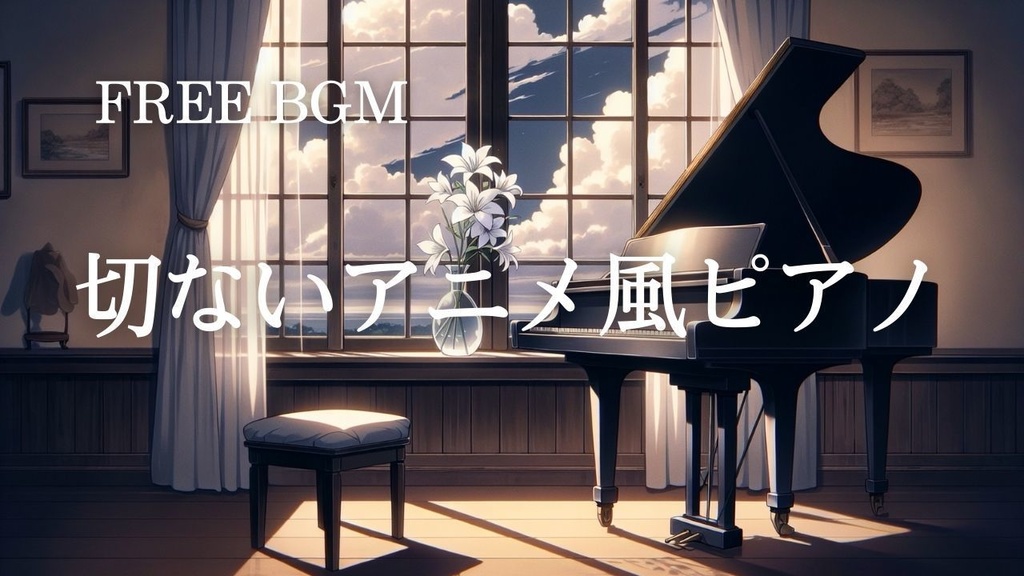 61【エモーショナルBGM】切ないアニメ風ピアノソロ – Free BGM