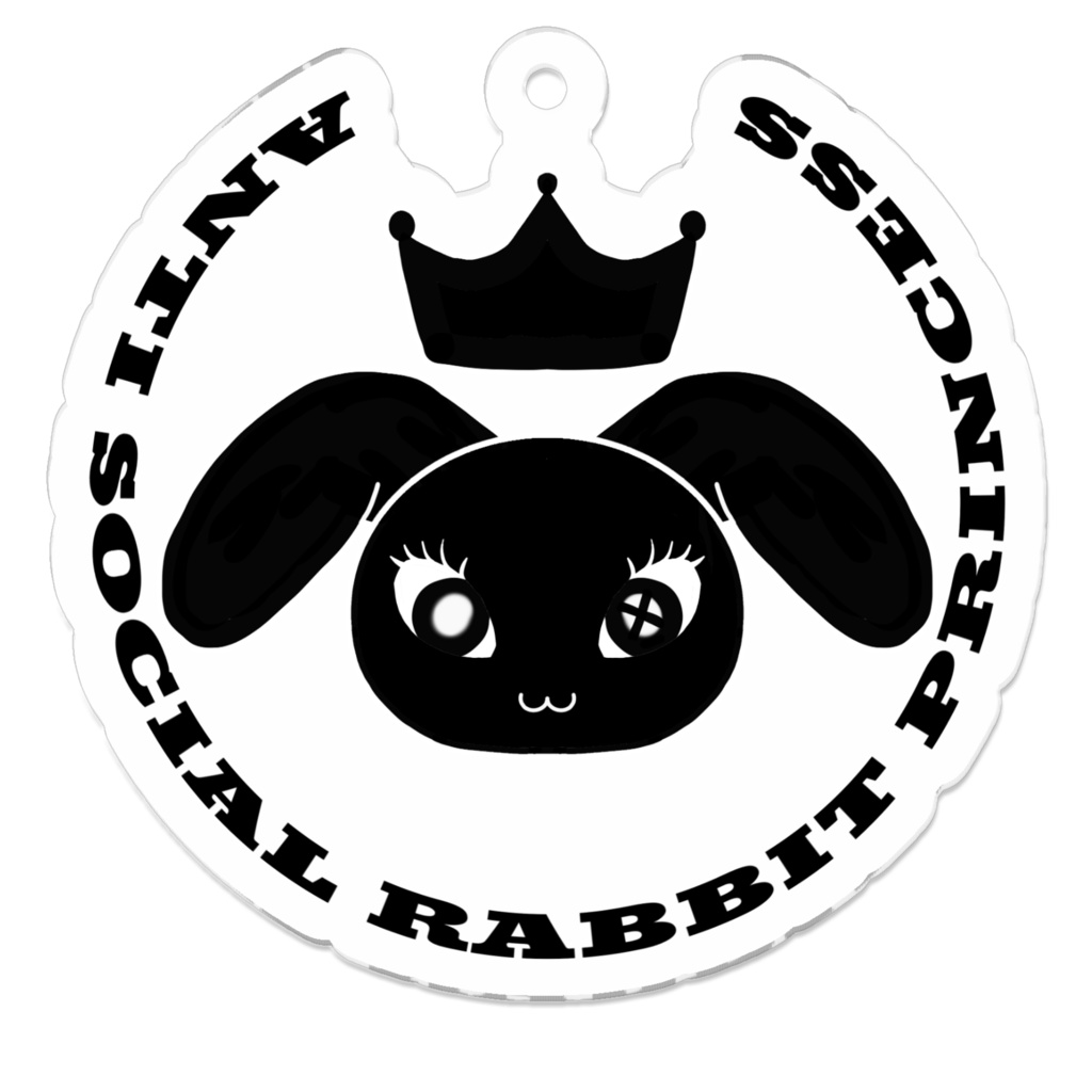 アクリルキーホルダー(おひめさま)