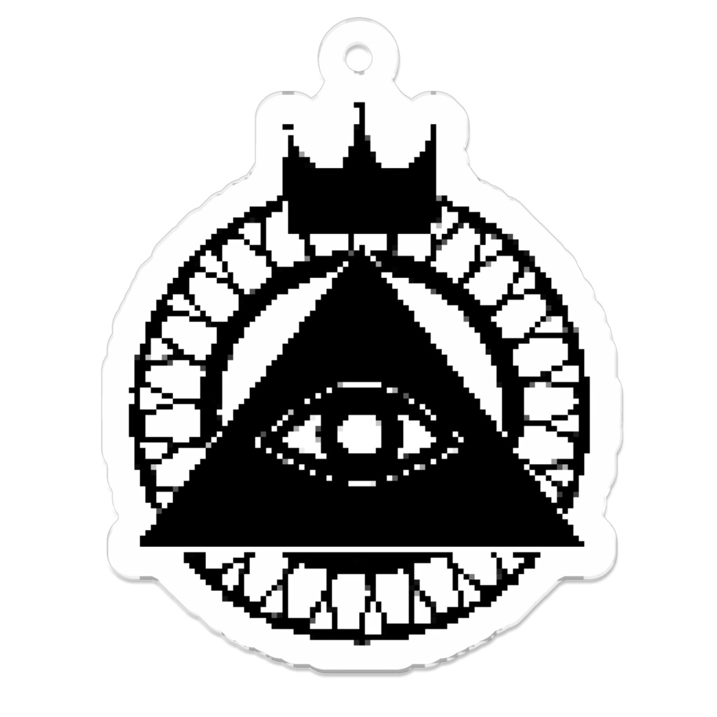 アクリルキーホルダー(ピラミッド)