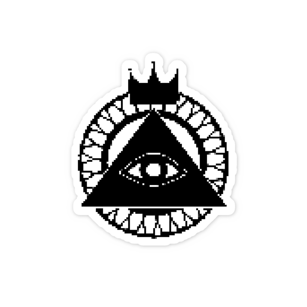 ステッカー(ピラミッド)