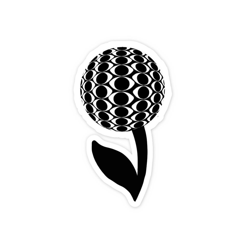 ステッカー(華)