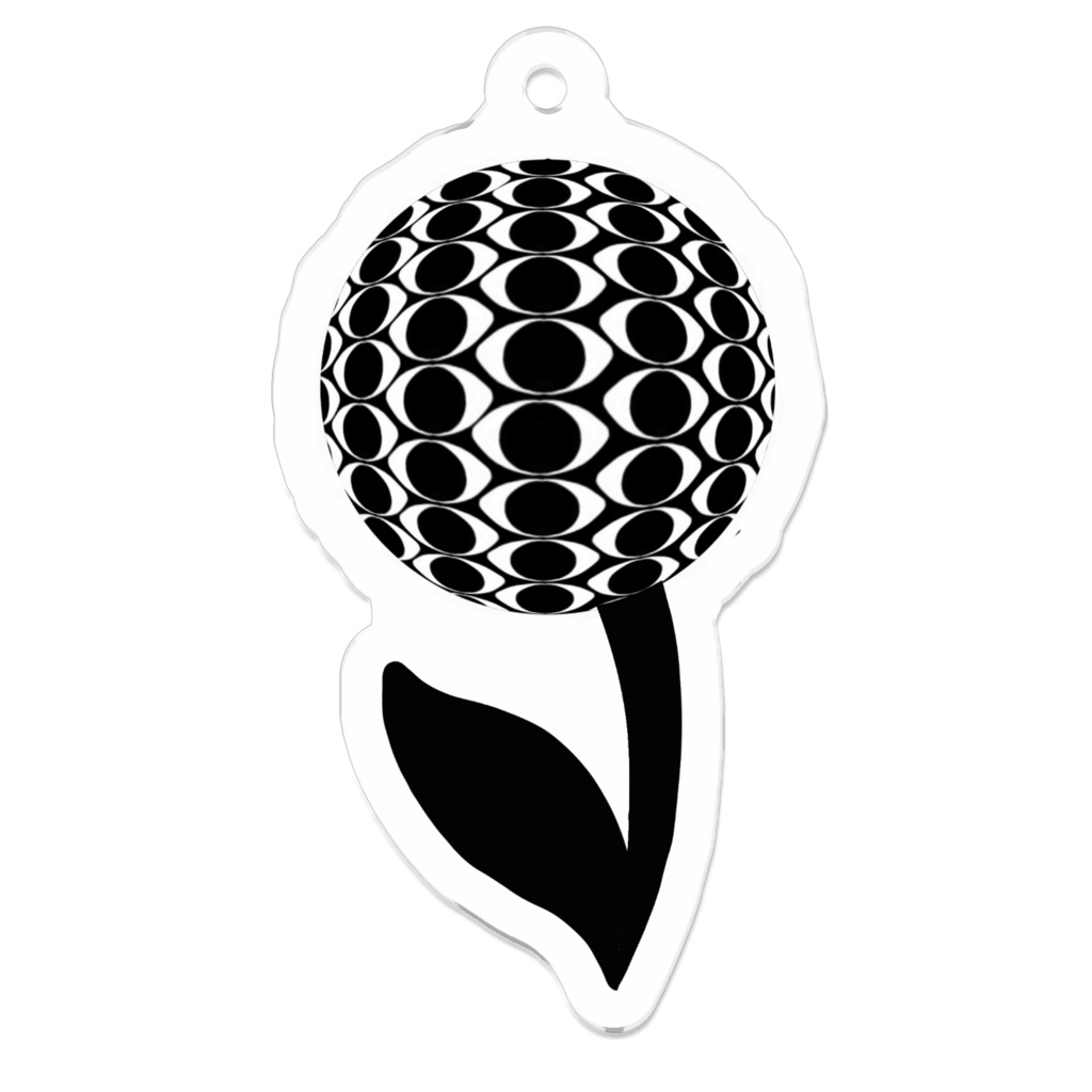 アクリルキーホルダー(華)