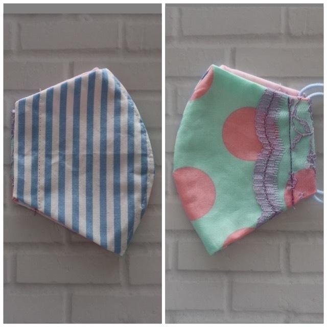 MINT◆かわいい♪ オリジナルマスク◆レース ポップ ドット 水玉◆キッズ こども◆レディース◆S・M