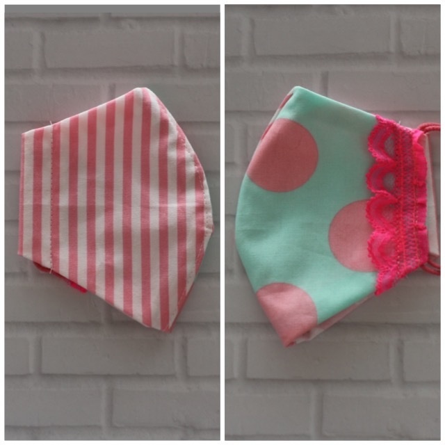 MINT◆かわいい♪ オリジナルマスク◆レース ポップ ドット 水玉◆キッズ こども◆レディース◆S・M