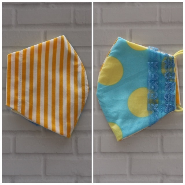 SKY◆かわいい♪ オリジナルマスク◆レース ポップ ドット 水玉 ◆キッズ こども◆レディース◆S・M