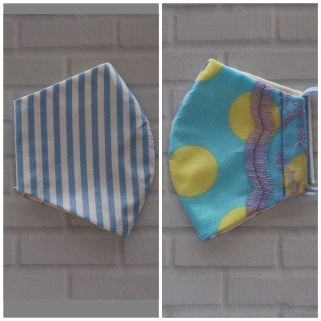 SKY◆かわいい♪ オリジナルマスク◆レース ポップ ドット 水玉 ◆キッズ こども◆レディース◆S・M