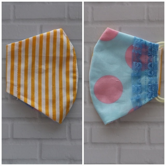 SODA◆かわいい♪ オリジナルマスク◆レース ポップ ドット 水玉 ◆キッズ こども◆レディース◆S・M