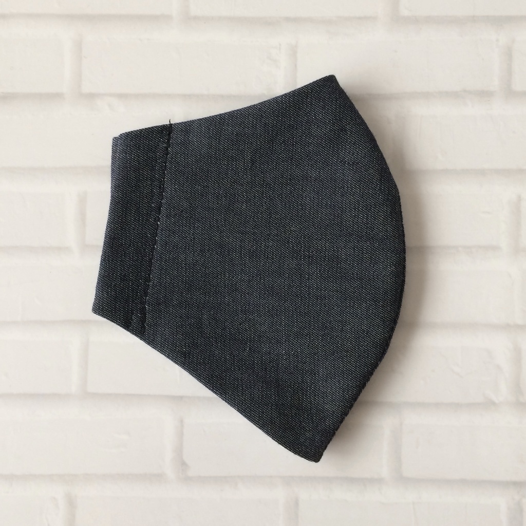 3サイズ◇洗える シンプルマスク ◇ネイビー◇キッズ こども◇レディース◇メンズ