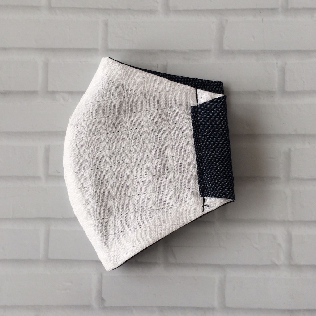 3サイズ◇洗える シンプルマスク ◇ネイビー◇キッズ こども◇レディース◇メンズ