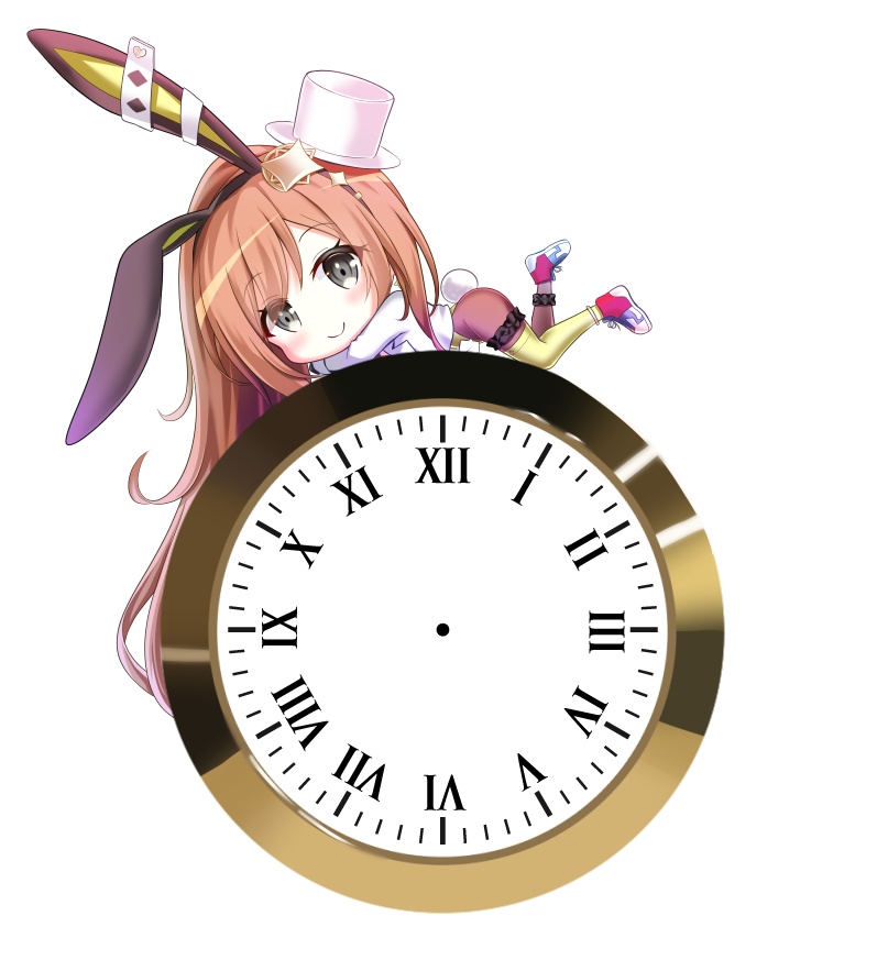 【受注期間～11/17】時計ウサギセーラのコレクタブルミニクロック