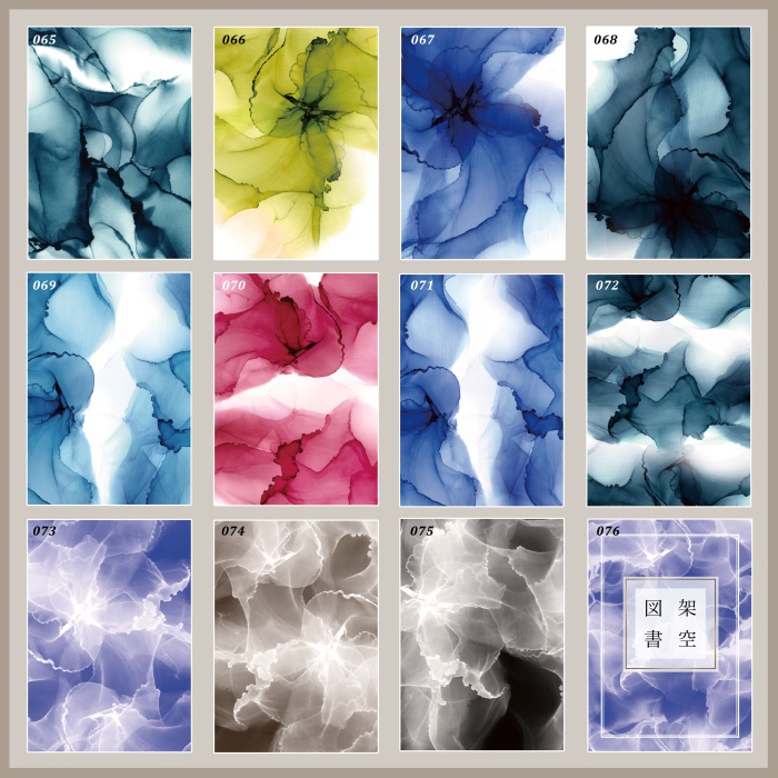 同人誌表紙素材/アルコールインクアート