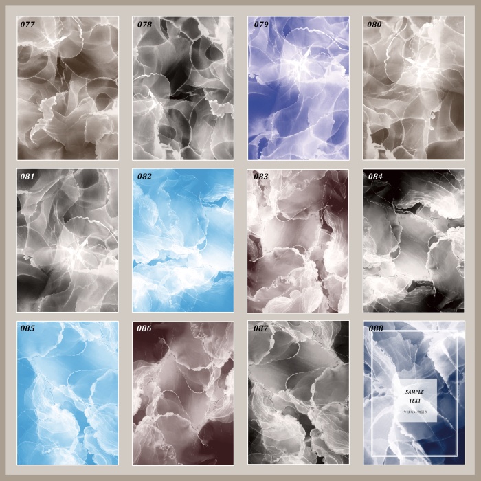 同人誌表紙素材/アルコールインクアート