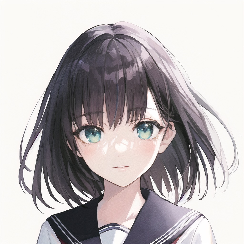 行住坐臥 立ち絵素材 セーラー服女子生徒