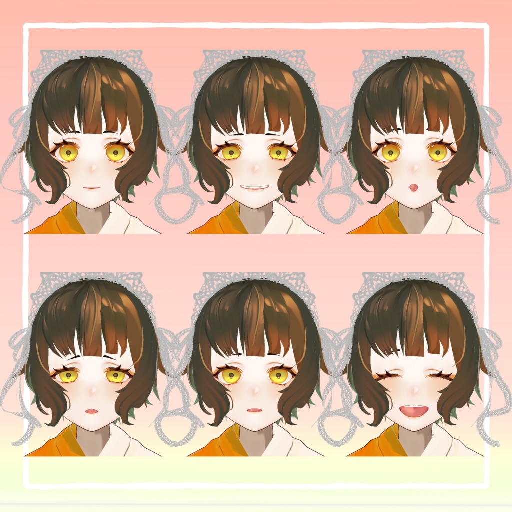 【VRoidモデル】ハイカラ金魚ちゃん