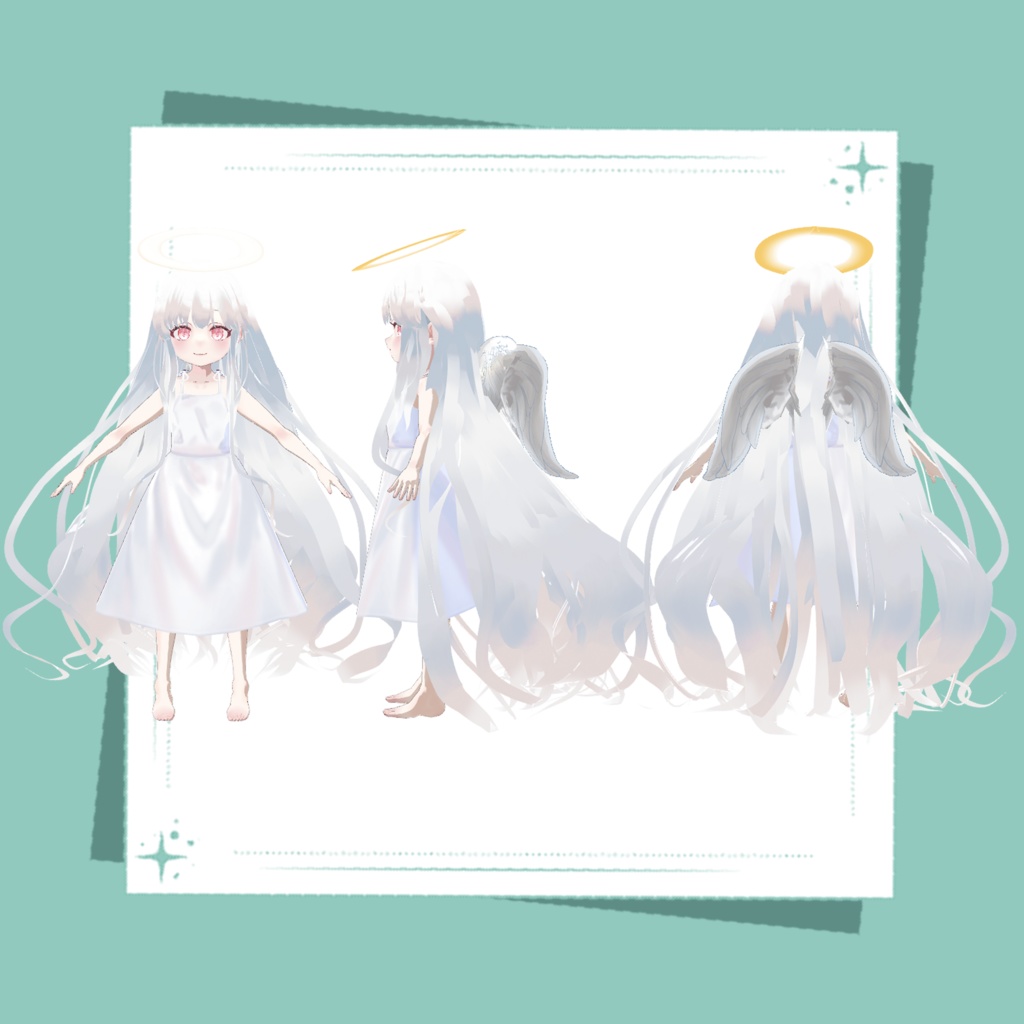【VRoidモデル】天使ちゃん