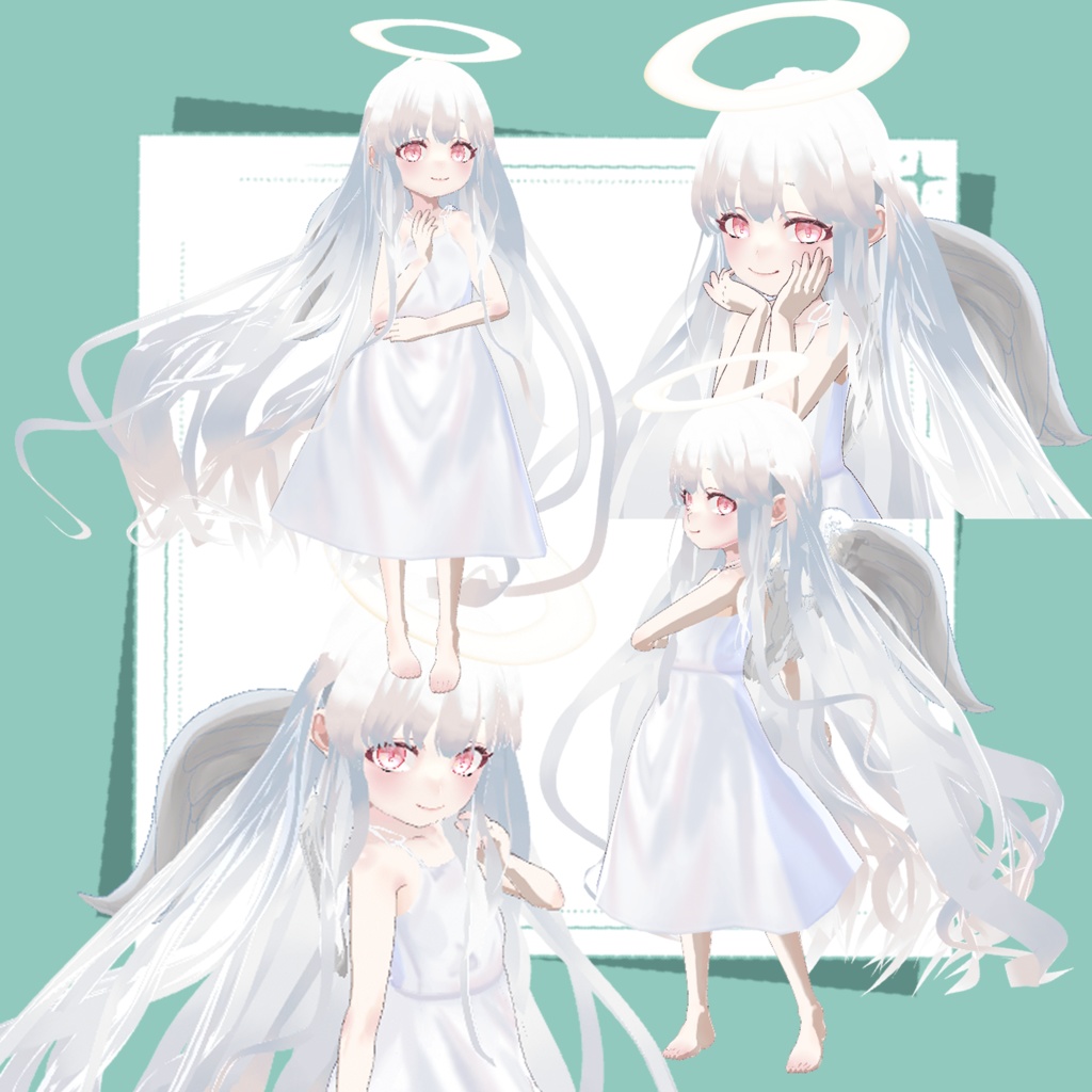 【VRoidモデル】天使ちゃん