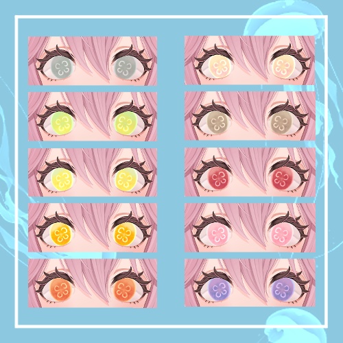 ଳ jellyfish eye ଳ【4アバター対応】