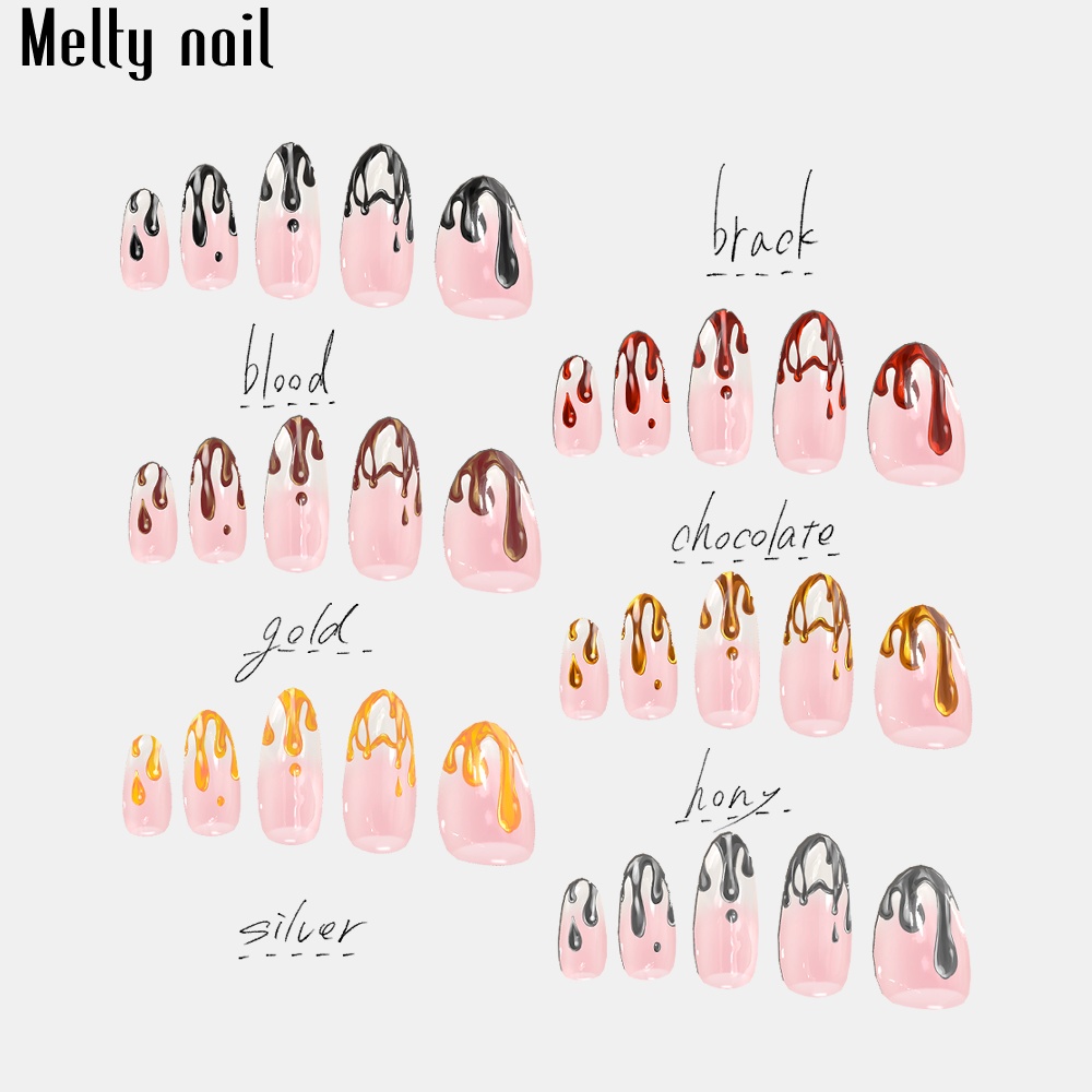 !セール!【複数対応】Melty nail 【MDollnail対応】