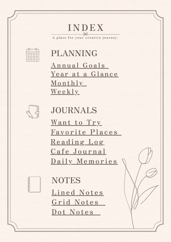 【ハイパーリンク付き】Petalia Life Planner