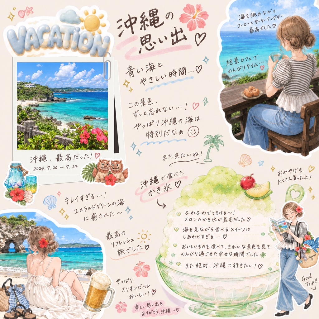 Petalia Days Vol.3|Japan Trip|日本旅行デジタルステッカー160点以上|GoodNotes・旅行ジャーナル