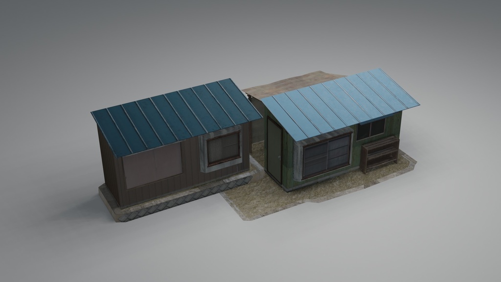 昭和民家モデルセット