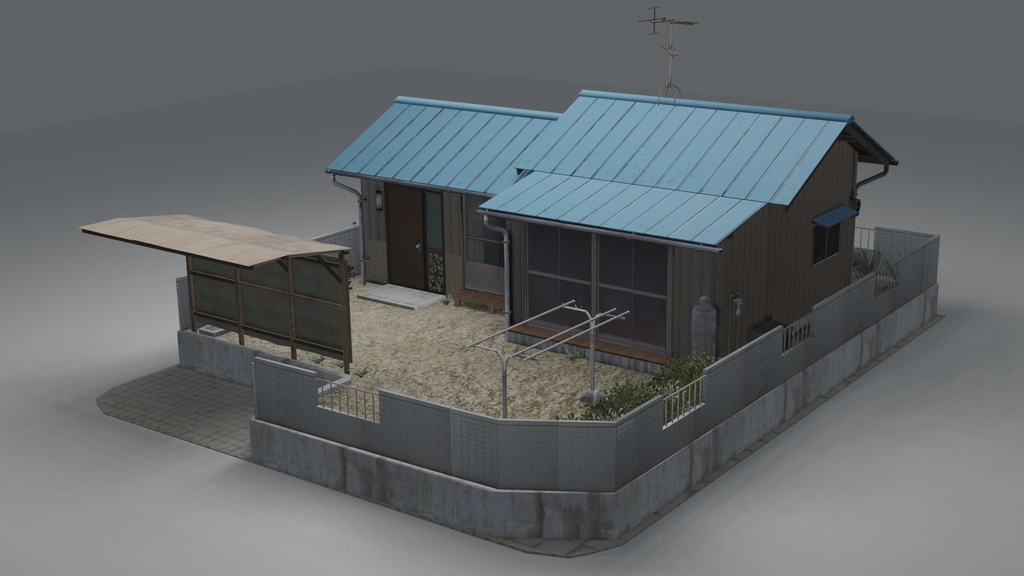 昭和民家モデルセット