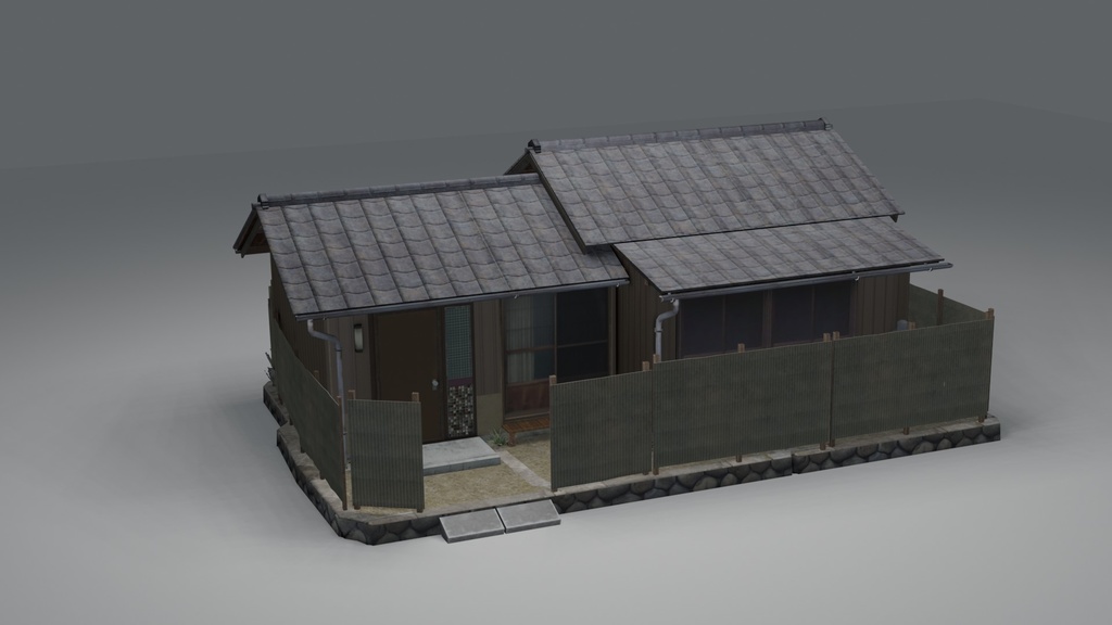 昭和民家モデルセット