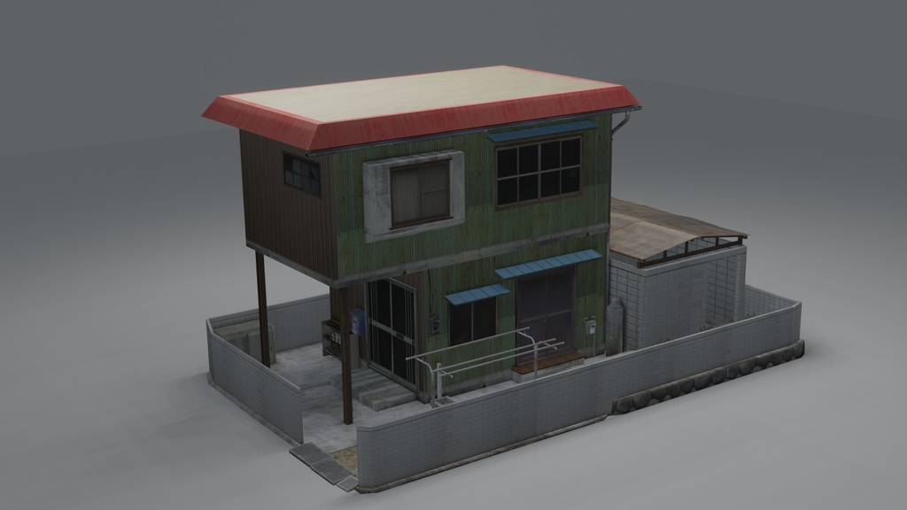 昭和民家モデルセット