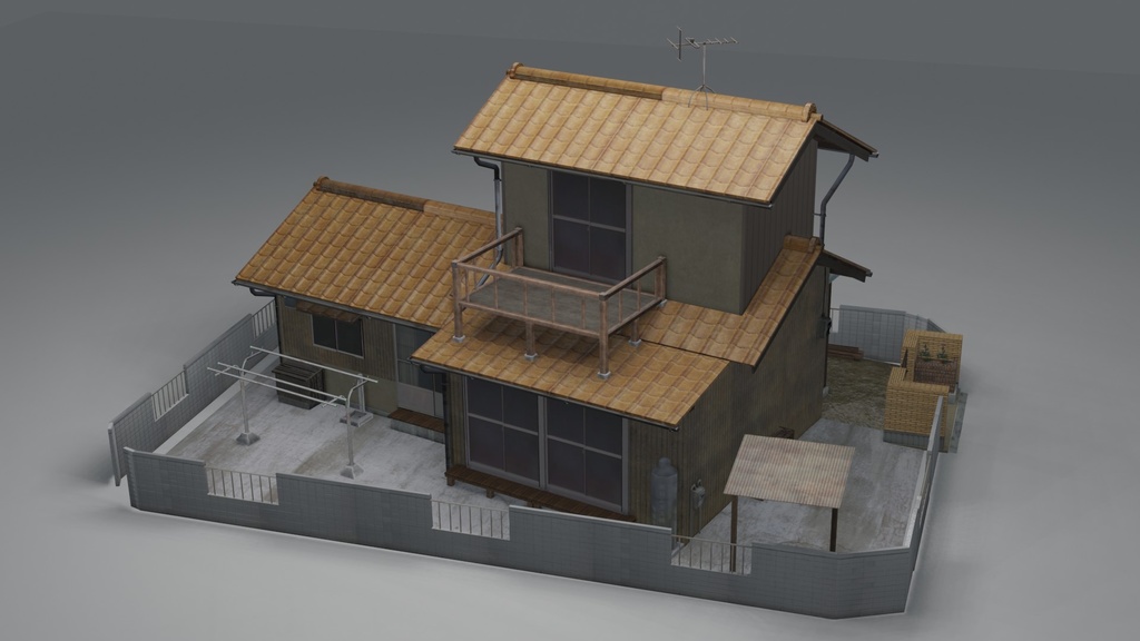 昭和民家モデルセット