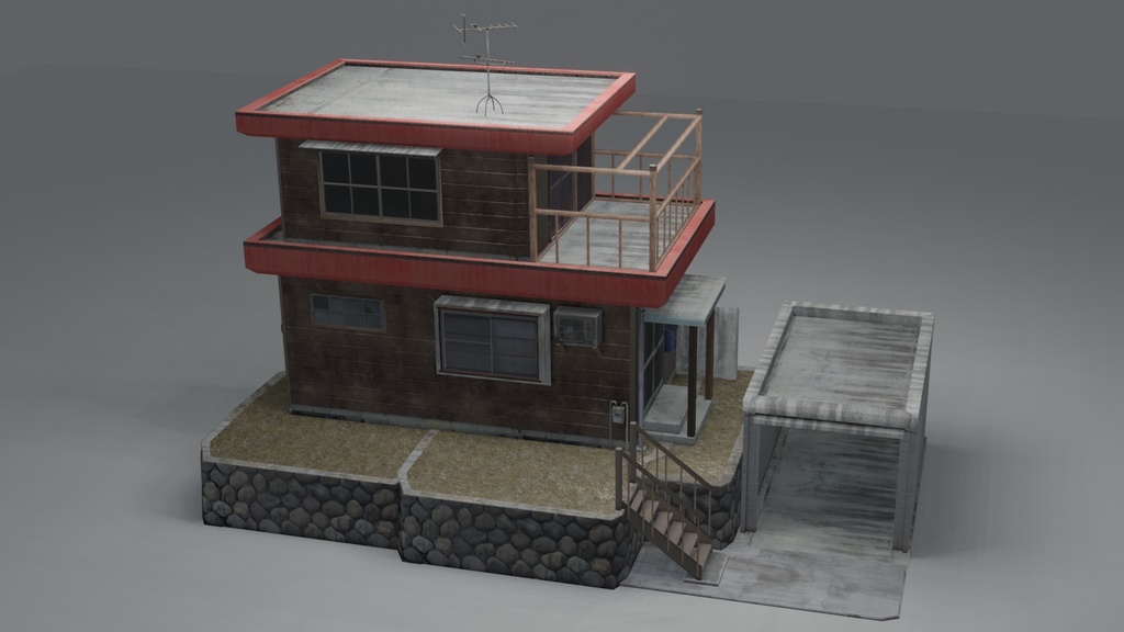 昭和民家モデルセット