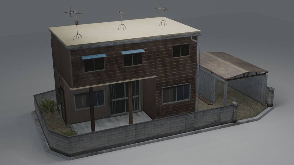 昭和民家モデルセット