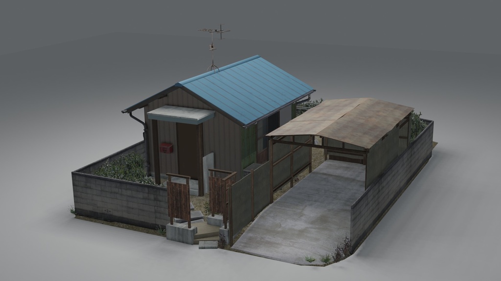 昭和民家モデルセット