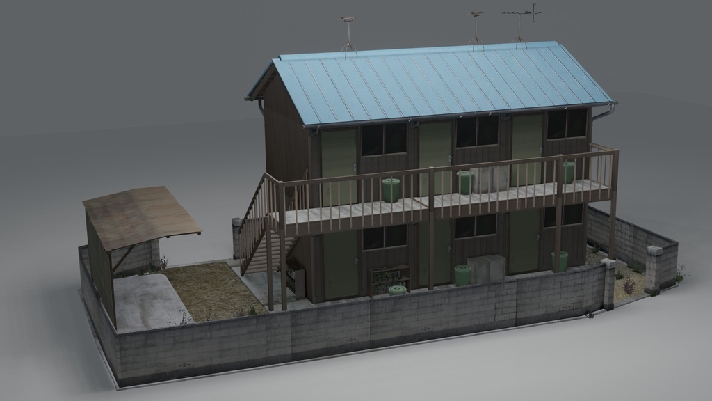 昭和民家モデルセット