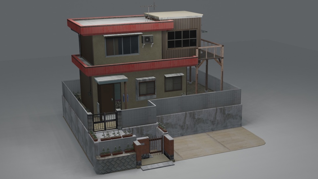 昭和民家モデルセット