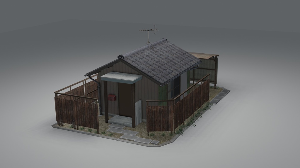 昭和民家モデルセット