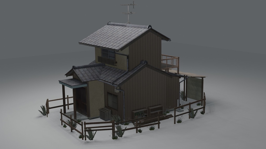 昭和民家モデルセット