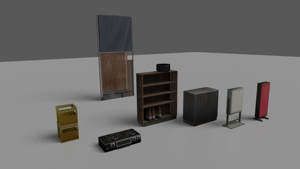 昭和店モデルセット