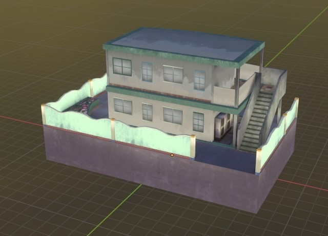 カモメ町建物セット01