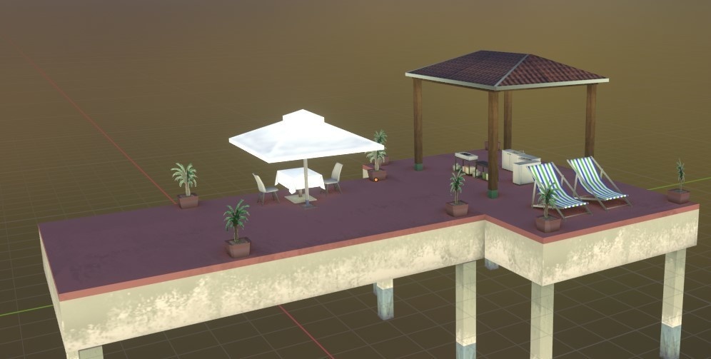 カモメ町建物セット01