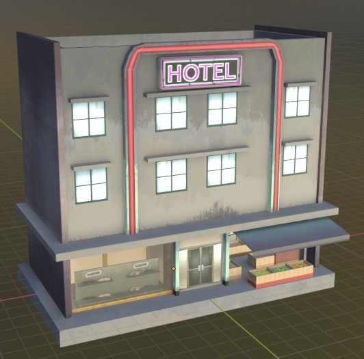 カモメ町建物セット02