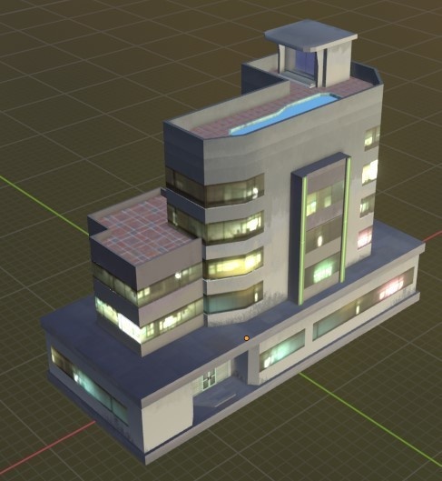 カモメ町建物セット02