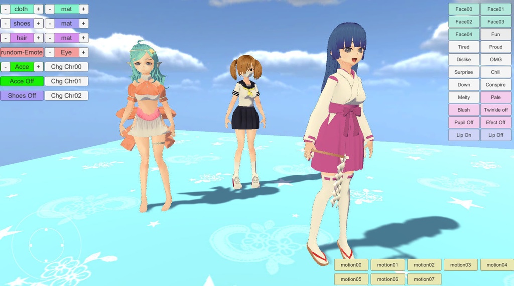 カスタムガール&きせかえシステムfor Unity